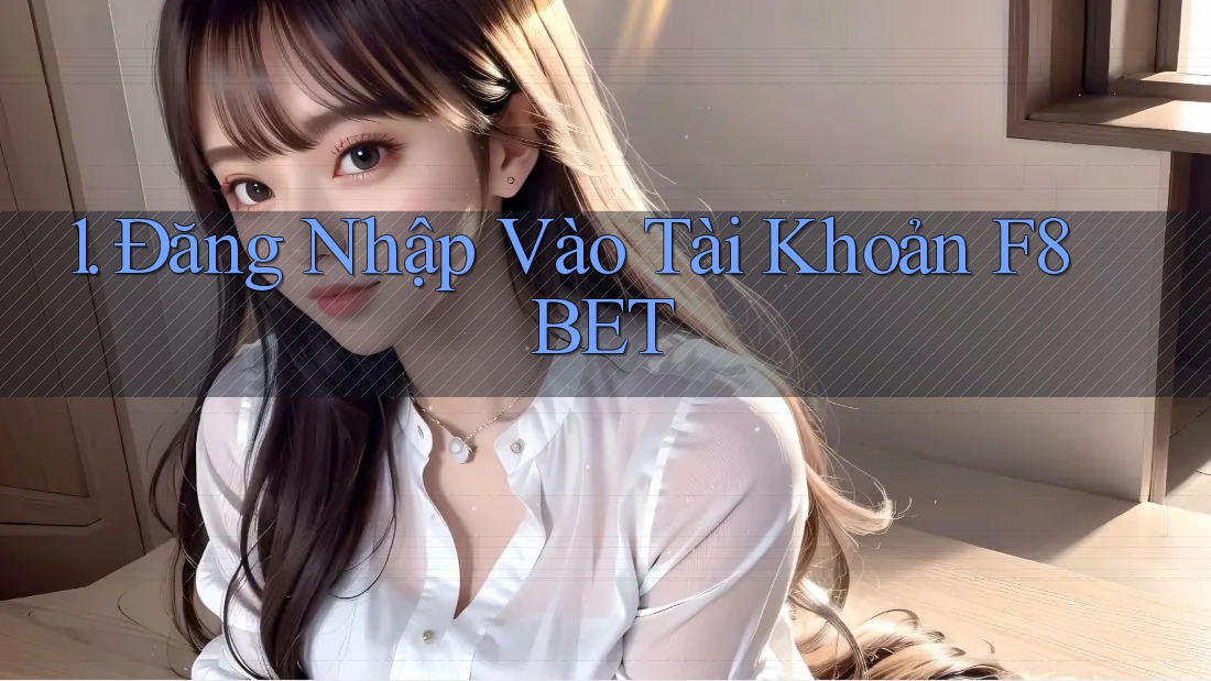 1. Đăng Nhập Vào Tài Khoản F8BET