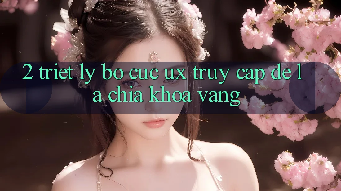 2. Triết Lý Bố cục UX: “Truy Cập Dễ” Là Chìa Khóa Vàng