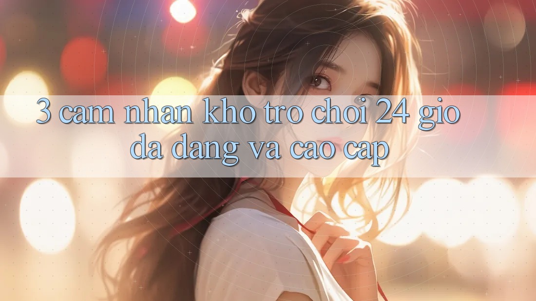 3. Cảm nhận Kho Trò chơi 24 Giờ Đa Dạng Và Cao cấp