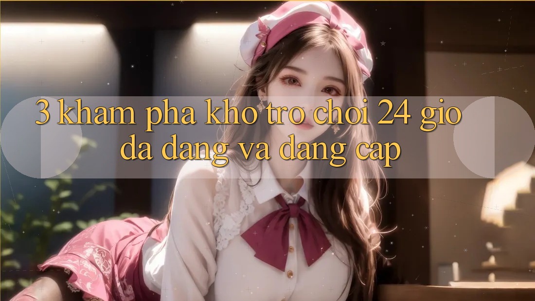 3. Khám Phá Kho Trò chơi 24 Giờ Đa Dạng Và Đẳng Cấp