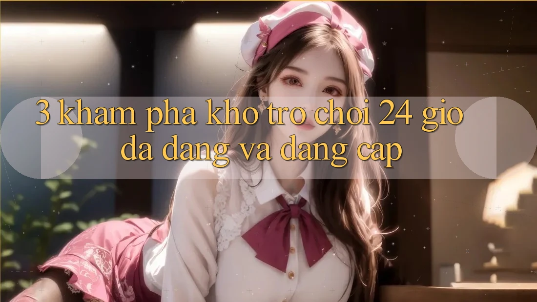 3. Khám Phá Kho Trò chơi 24 Giờ Đa Dạng Và Đẳng Cấp