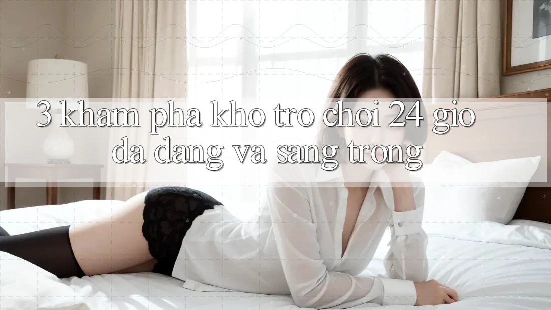 3. Khám Phá Kho Trò chơi 24 Giờ Đa Dạng Và Sang trọng