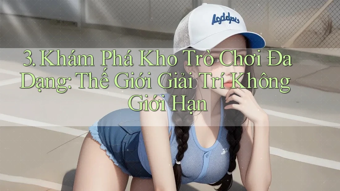 3. Khám Phá Kho Trò Chơi Đa Dạng: Thế Giới Giải Trí Không Giới Hạn