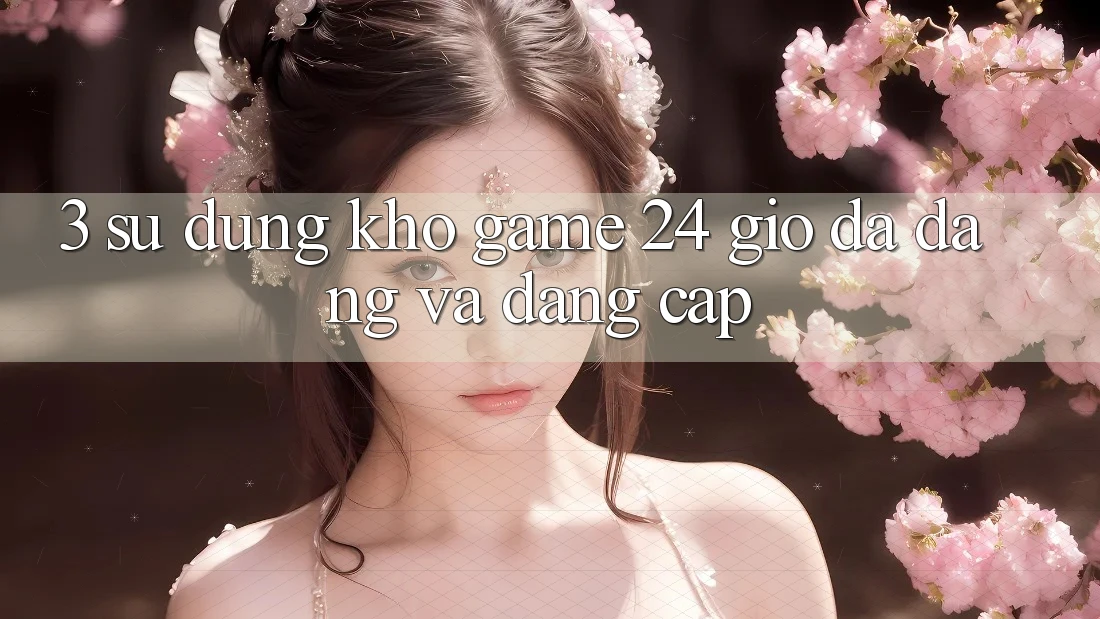 3. Sử dụng Kho Game 24 Giờ Đa Dạng Và Đẳng Cấp 3. Sử dụng Kho Game 24 Giờ Đa Dạng Và Đẳng Cấp