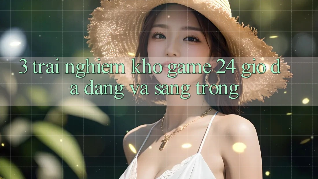 3. Trải nghiệm Kho Game 24 Giờ Đa Dạng Và Sang trọng