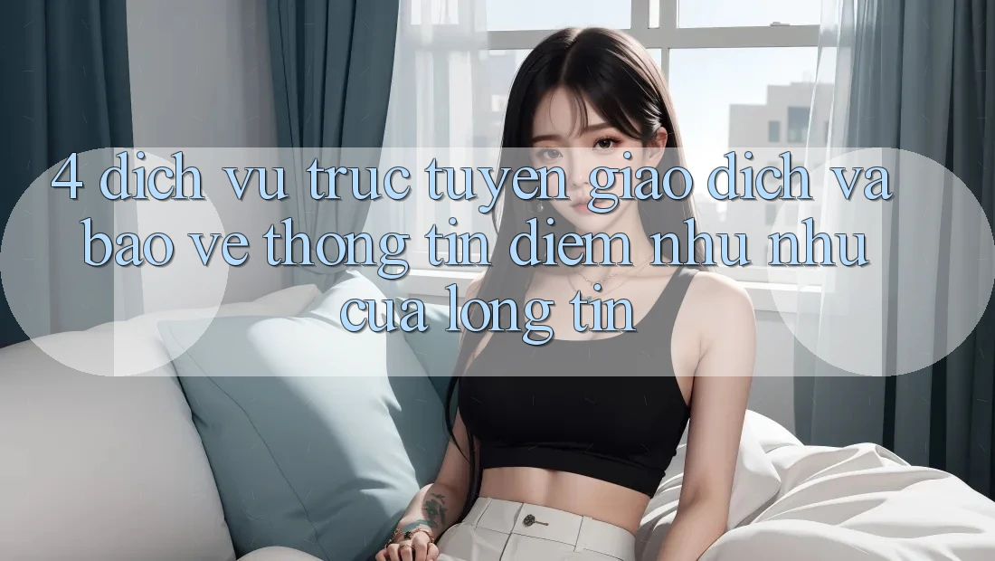 4. Dịch vụ trực tuyến Giao Dịch Và Bảo vệ thông tin: Điểm Như như Của Lòng Tin 4. Dịch vụ trực tuyến Giao Dịch Và Bảo vệ thông tin: Điểm Như như Của Lòng Tin