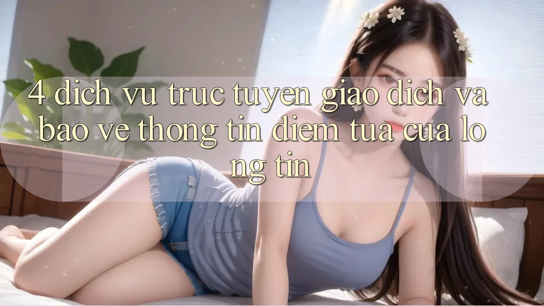4. Dịch vụ trực tuyến Giao Dịch Và Bảo vệ thông tin: Điểm Tựa Của Lòng Tin
