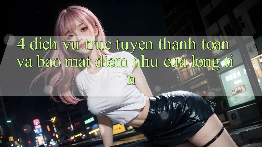 4. Dịch vụ trực tuyến Thanh toán Và Bảo Mật: Điểm Như Của Lòng Tin
