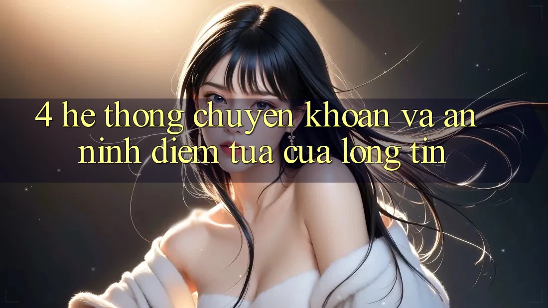 4. Hệ Thống Chuyển khoản Và An ninh: Điểm Tựa Của Lòng Tin 4. Hệ Thống Chuyển khoản Và An ninh: Điểm Tựa Của Lòng Tin