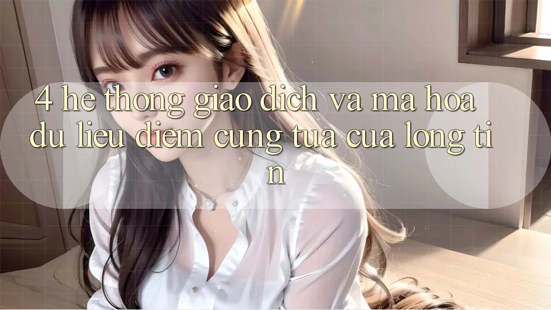 4. Hệ Thống Giao Dịch Và Mã hóa dữ liệu: Điểm Cũng tựa Của Lòng Tin