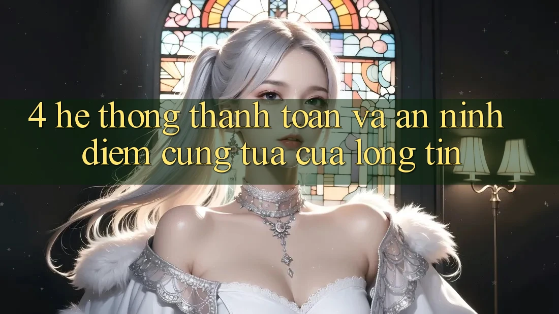 4. Hệ Thống Thanh toán Và An ninh: Điểm Cũng tựa Của Lòng Tin
