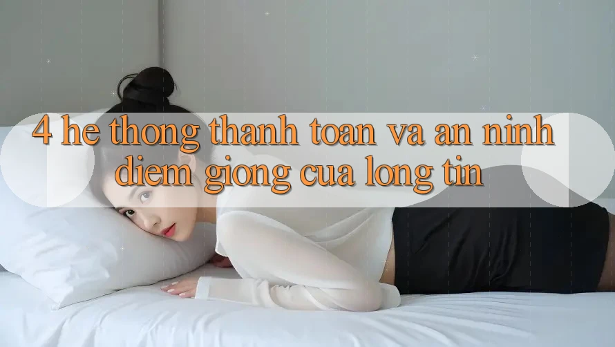 4. Hệ Thống Thanh toán Và An ninh: Điểm Giống Của Lòng Tin