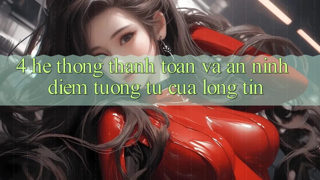 4. Hệ Thống Thanh toán Và An ninh: Điểm Tương tự Của Lòng Tin