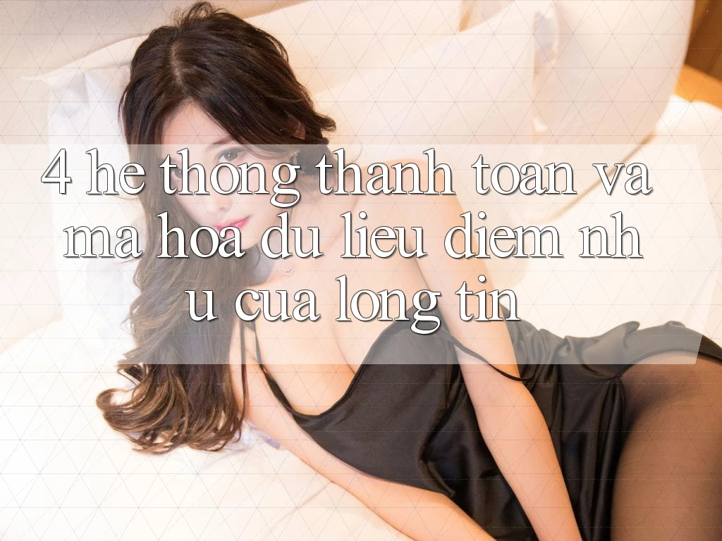 4. Hệ Thống Thanh toán Và Mã hóa dữ liệu: Điểm Như Của Lòng Tin