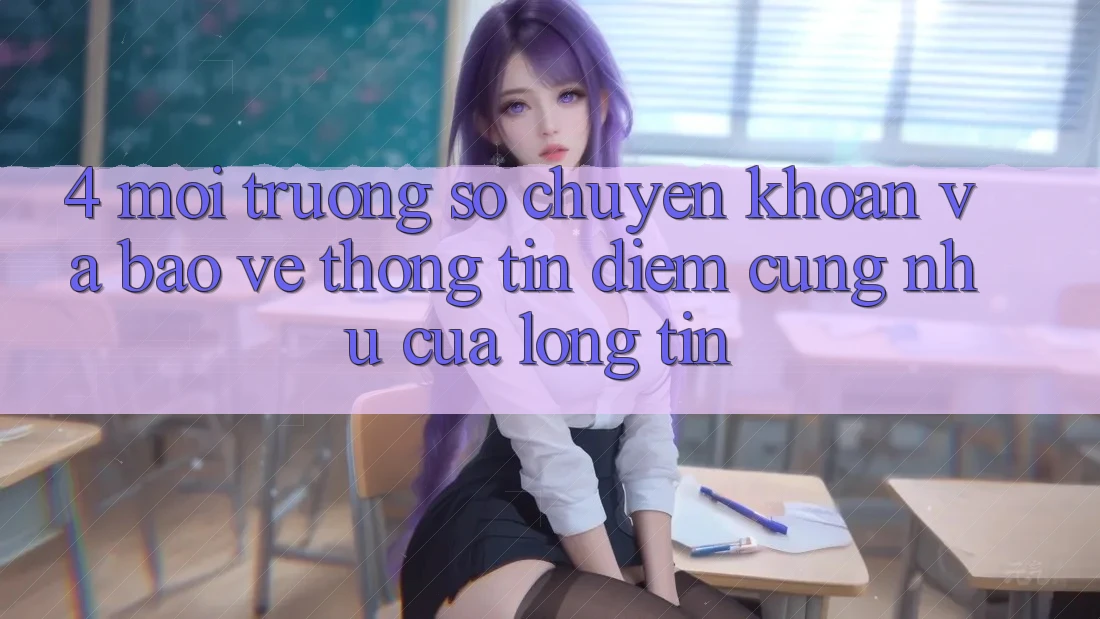 4. Môi trường số Chuyển khoản Và Bảo vệ thông tin: Điểm Cũng như Của Lòng Tin 4. Môi trường số Chuyển khoản Và Bảo vệ thông tin: Điểm Cũng như Của Lòng Tin