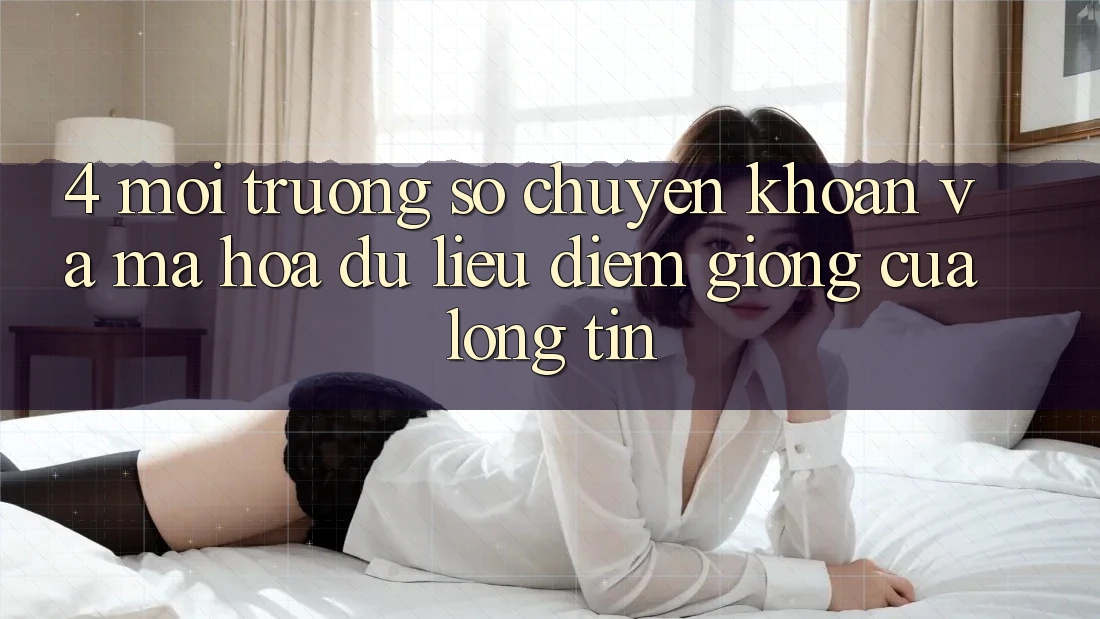 4. Môi trường số Chuyển khoản Và Mã hóa dữ liệu: Điểm Giống Của Lòng Tin 4. Môi trường số Chuyển khoản Và Mã hóa dữ liệu: Điểm Giống Của Lòng Tin