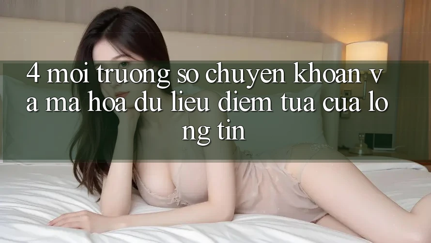 4. Môi trường số Chuyển khoản Và Mã hóa dữ liệu: Điểm Tựa Của Lòng Tin