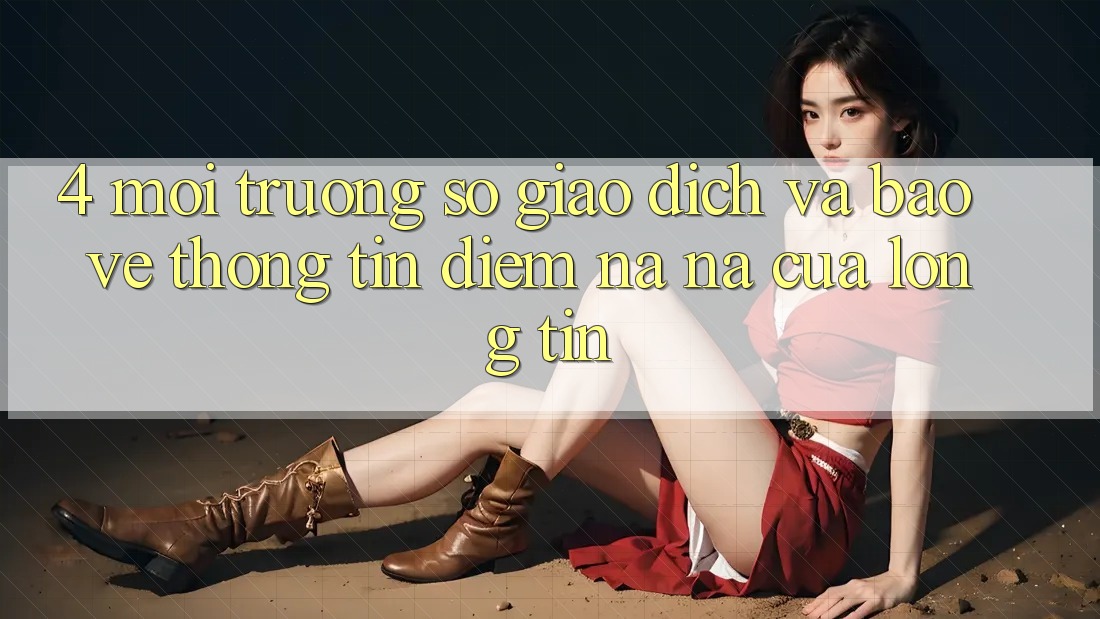 4. Môi trường số Giao Dịch Và Bảo vệ thông tin: Điểm Na ná Của Lòng Tin