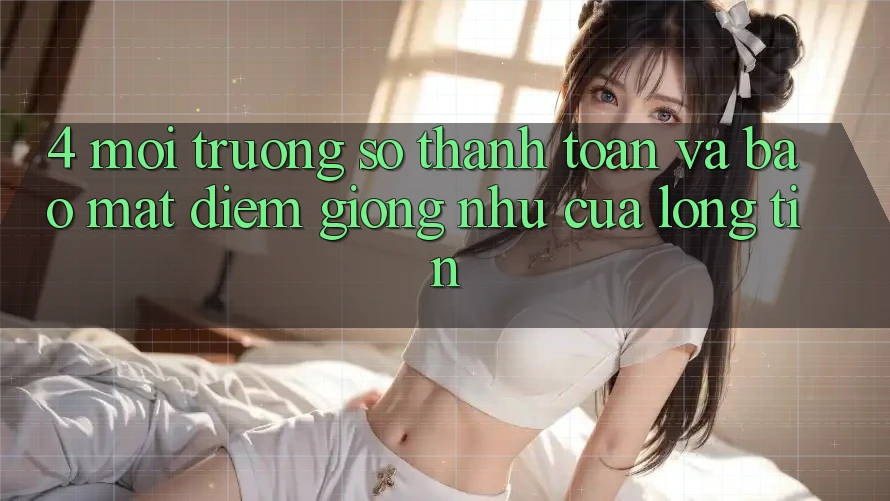 4. Môi trường số Thanh toán Và Bảo Mật: Điểm Giống như Của Lòng Tin