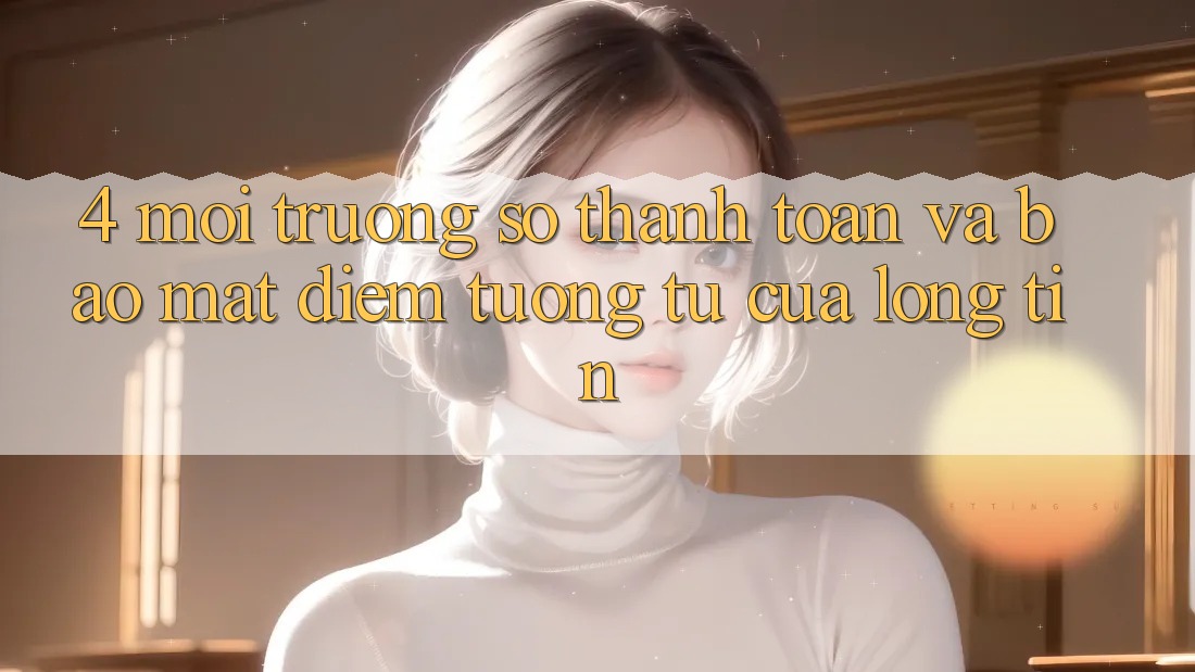 4. Môi trường số Thanh toán Và Bảo Mật: Điểm Tương tự Của Lòng Tin