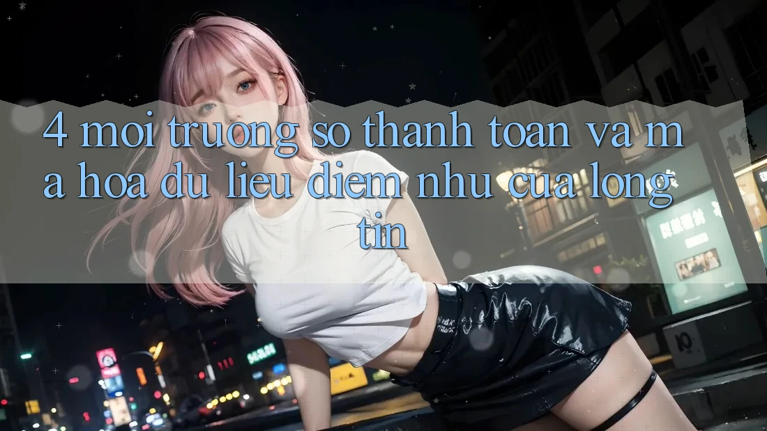 4. Môi trường số Thanh toán Và Mã hóa dữ liệu: Điểm Như Của Lòng Tin 4. Môi trường số Thanh toán Và Mã hóa dữ liệu: Điểm Như Của Lòng Tin