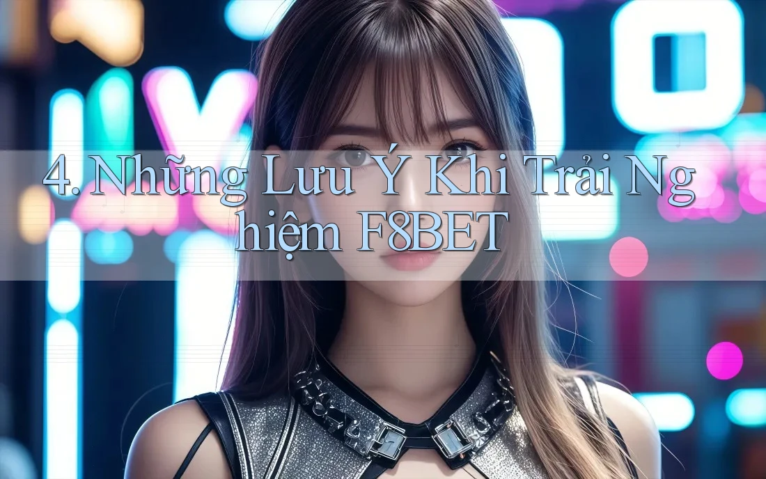 4. Những Lưu Ý Khi Trải Nghiệm F8BET 4. Những Lưu Ý Khi Trải Nghiệm F8BET