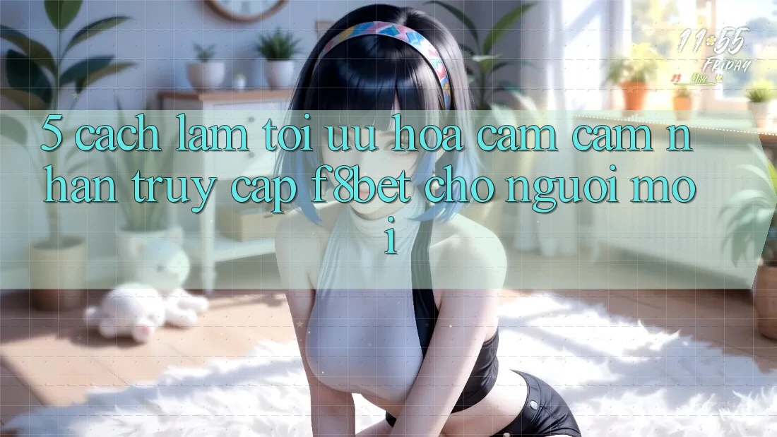 5. Cách làm Tối Ưu Hóa Cảm cảm nhận Truy Cập F8bet Cho Người Mới