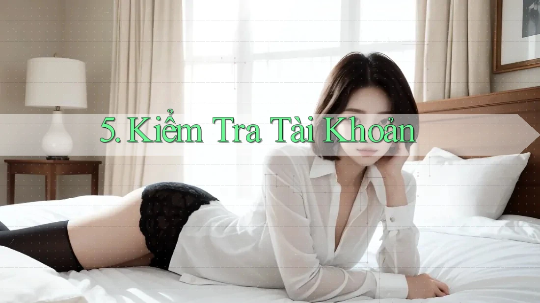 5. Kiểm Tra Tài Khoản