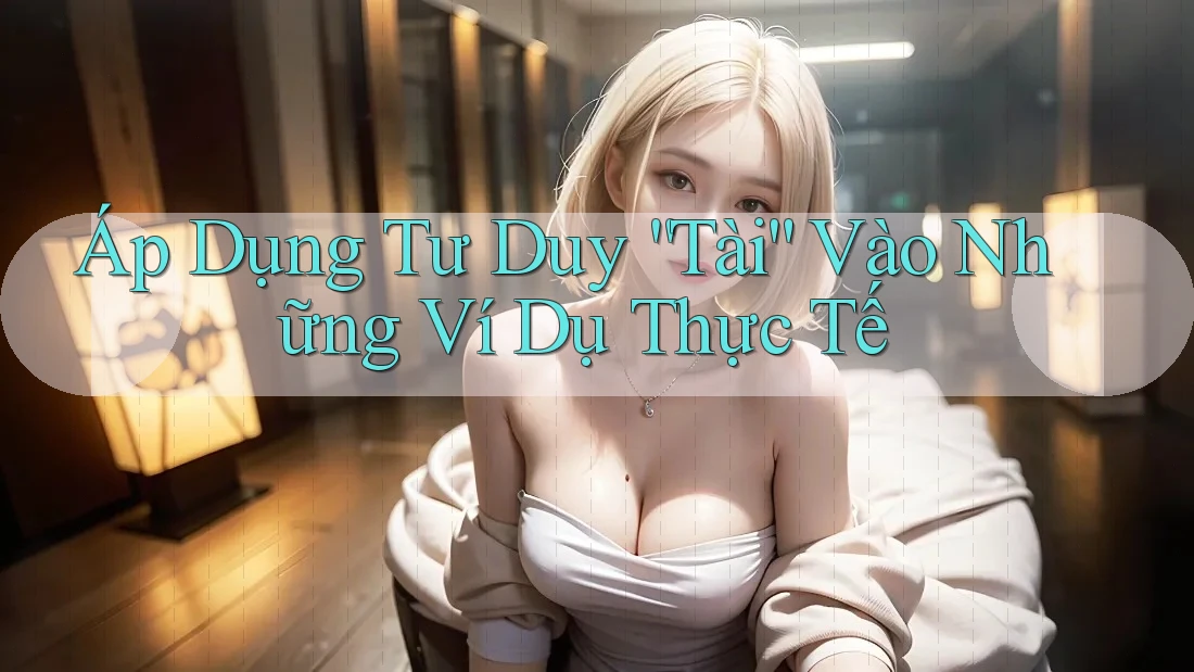 Áp Dụng Tư Duy “Tài” Vào Những Ví Dụ Thực Tế