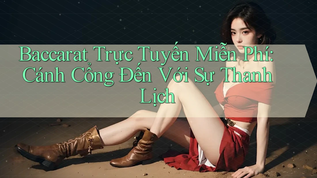 Baccarat Trực Tuyến Miễn Phí: Cánh Cổng Đến Với Sự Thanh Lịch