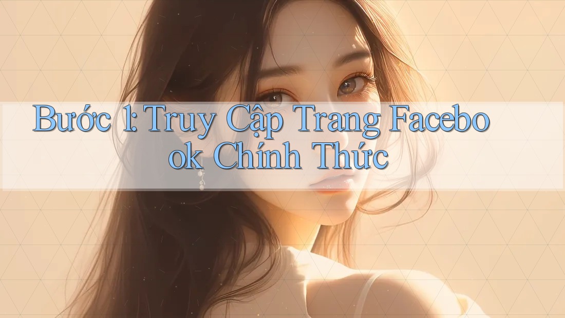Bước 1: Truy Cập Trang Facebook Chính Thức Bước 1: Truy Cập Trang Facebook Chính Thức