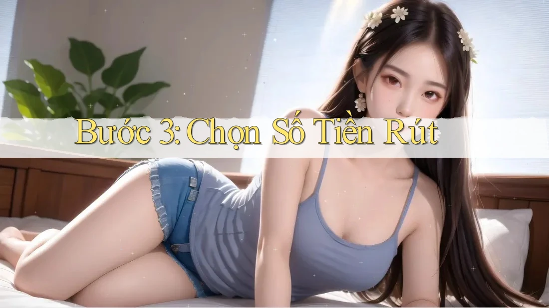 Bước 3: Chọn Số Tiền Rút Bước 3: Chọn Số Tiền Rút