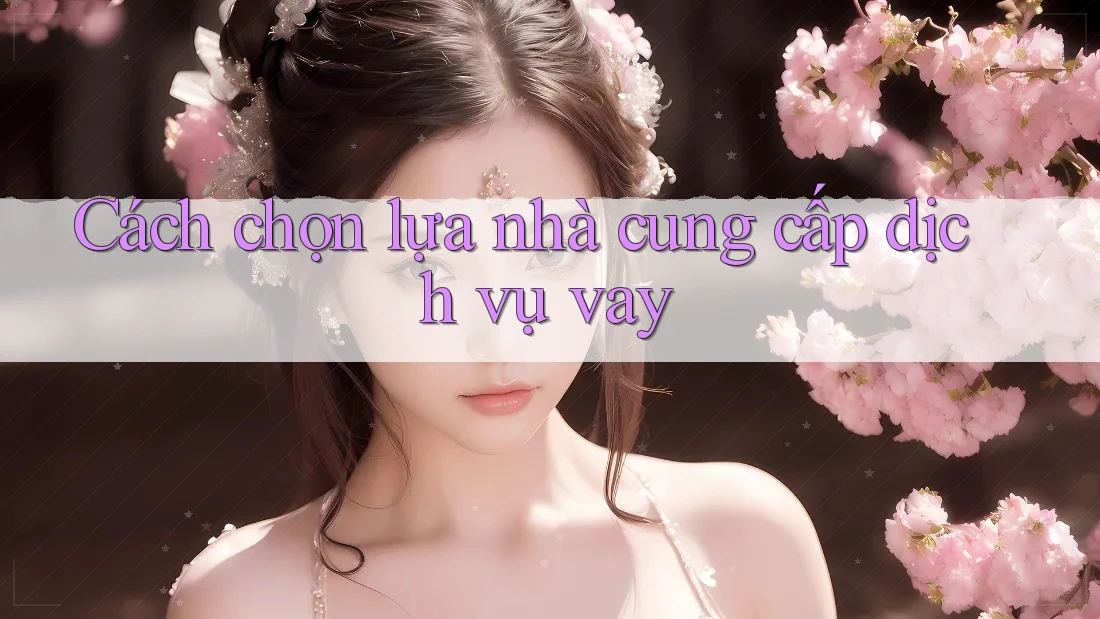 Cách chọn lựa nhà cung cấp dịch vụ vay Cách chọn lựa nhà cung cấp dịch vụ vay
