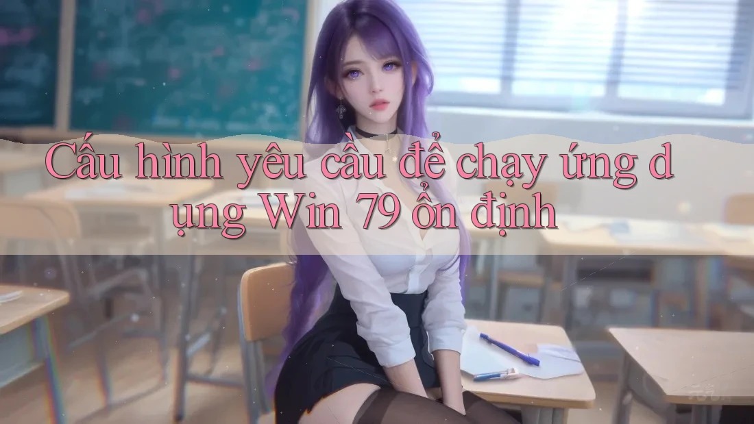 Cấu hình yêu cầu để chạy ứng dụng Win 79 ổn định Cấu hình yêu cầu để chạy ứng dụng Win 79 ổn định