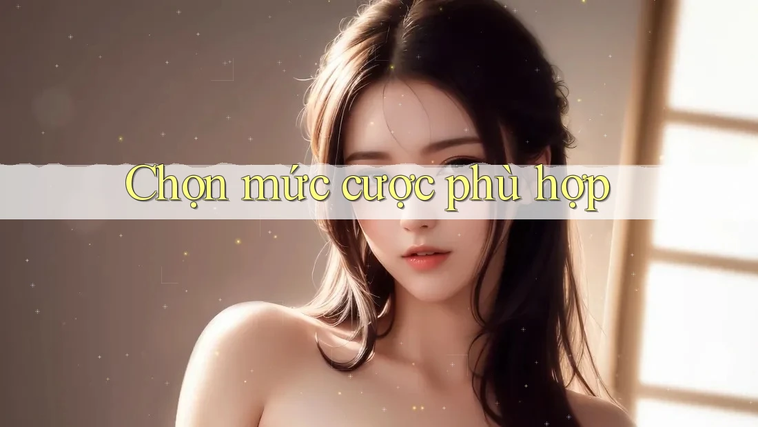 Chọn mức cược phù hợp Chọn mức cược phù hợp