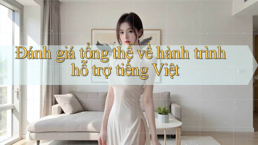 Đánh giá tổng thể về hành trình hỗ trợ tiếng Việt