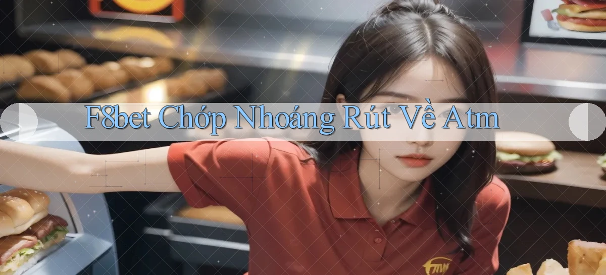 f8bet chớp nhoáng rút về atm