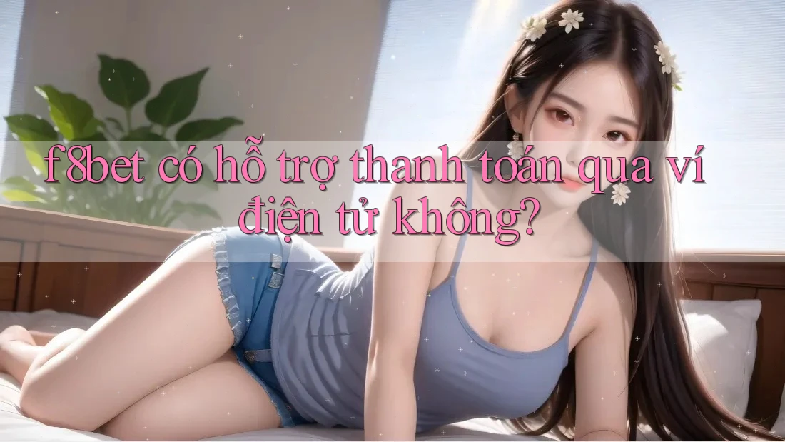 f8bet có hỗ trợ thanh toán qua ví điện tử không? f8bet có hỗ trợ thanh toán qua ví điện tử không?