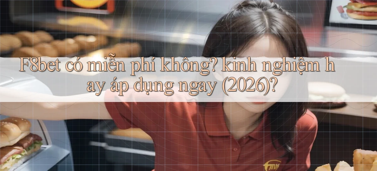 F8bet có miễn phí không kinh nghiệm hay áp dụng ngay (2026)