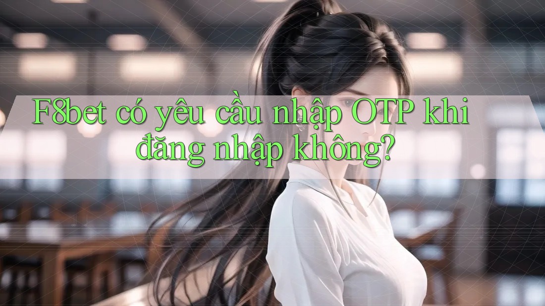 F8bet có yêu cầu nhập OTP khi đăng nhập không?