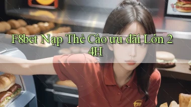 f8bet nạp thẻ cào ưu đãi lớn 24h