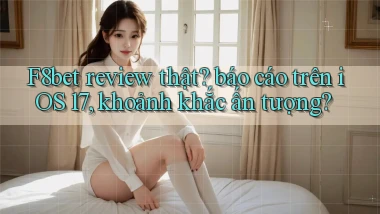 F8bet review thật báo cáo trên iOS 17, khoảnh khắc ấn tượng