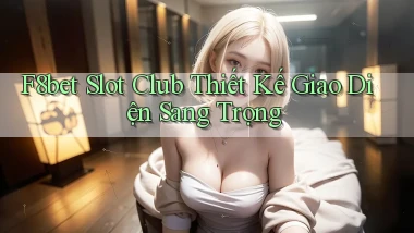 f8bet  slot club thiết kế giao diện sang trọng