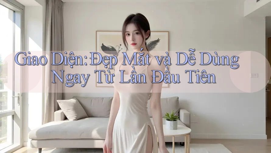 Giao Diện: Đẹp Mắt và Dễ Dùng Ngay Từ Lần Đầu Tiên Giao Diện: Đẹp Mắt và Dễ Dùng Ngay Từ Lần Đầu Tiên