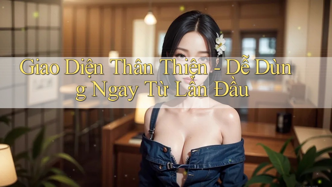 Giao Diện Thân Thiện – Dễ Dùng Ngay Từ Lần Đầu