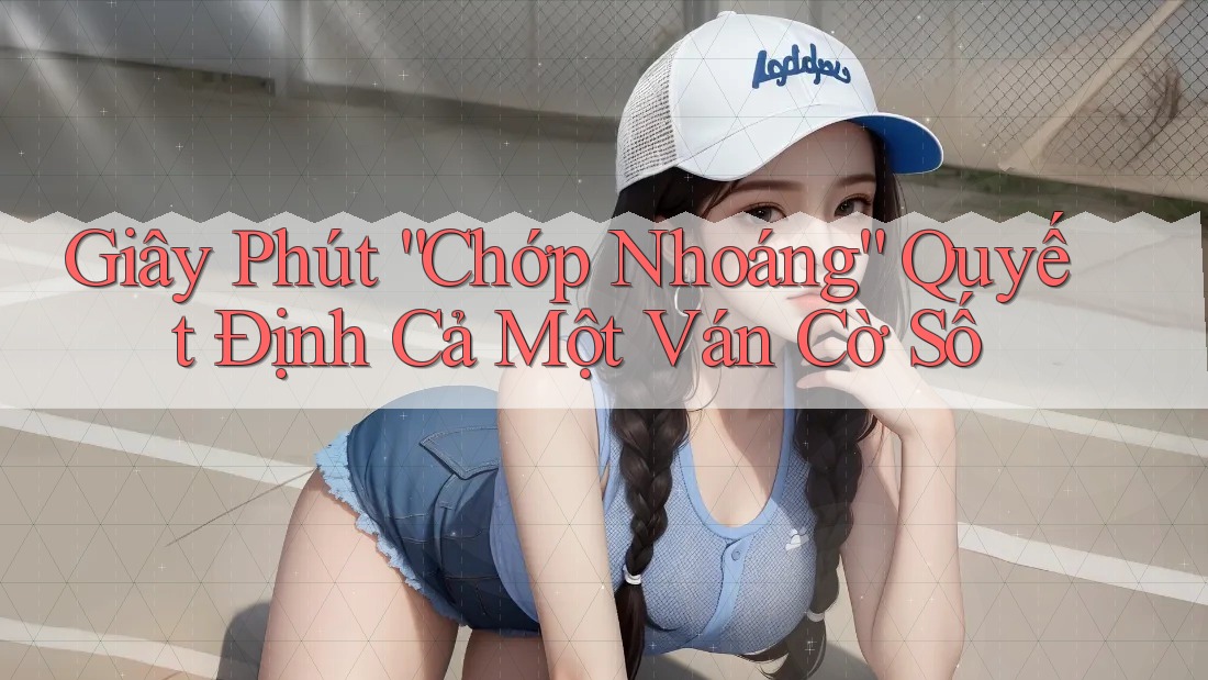 Giây Phút “Chớp Nhoáng” Quyết Định Cả Một Ván Cờ Số