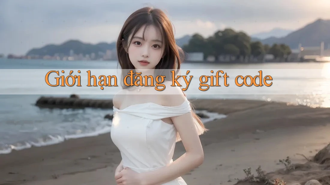 Giới hạn đăng ký gift code