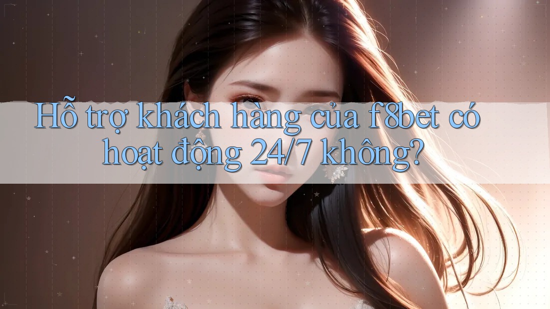 Hỗ trợ khách hàng của f8bet có hoạt động 24/7 không?