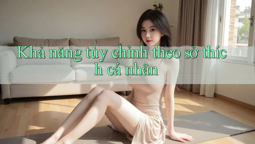 Khả năng tùy chỉnh theo sở thích cá nhân Khả năng tùy chỉnh theo sở thích cá nhân