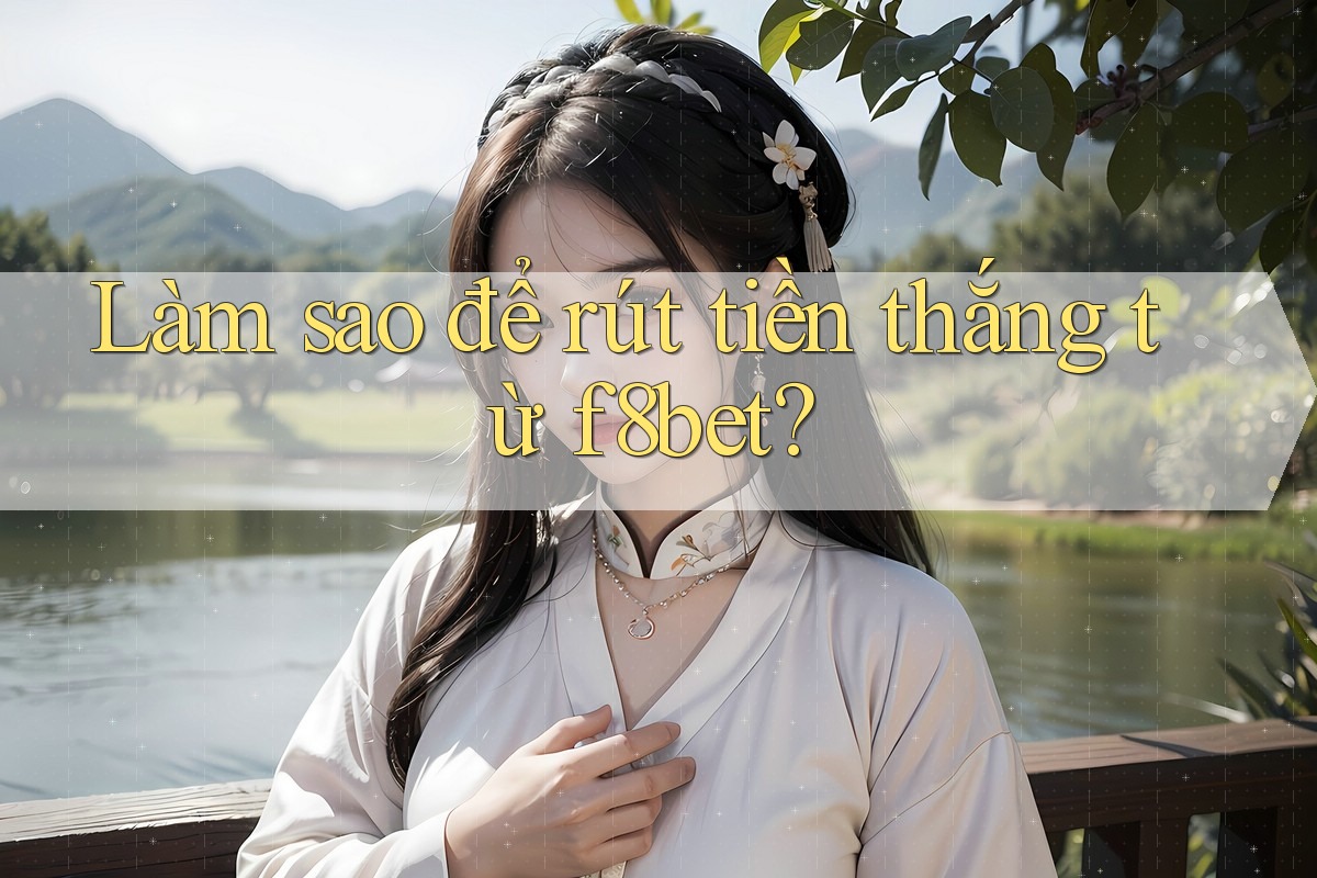 Làm sao để rút tiền thắng từ f8bet?